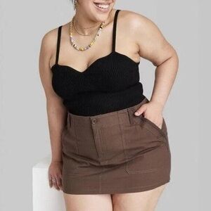 Wild Fable Women’s Mini Cargo Skirt